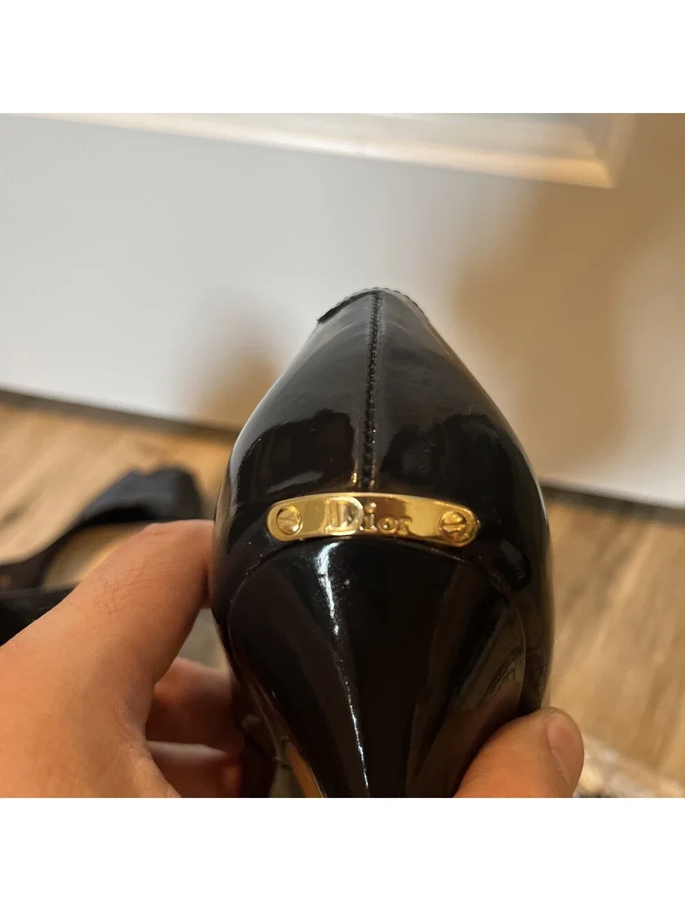 CHRISTIAN DIOR MISS DIOR 4 INCH STILLETO HEELS SIZE IT38/US8 MADE IN ITALY BLUE